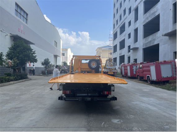 國六藍牌陜汽德龍清障車(重載型)