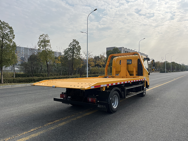 國六藍牌重汽豪沃全落地清障車(重載型)